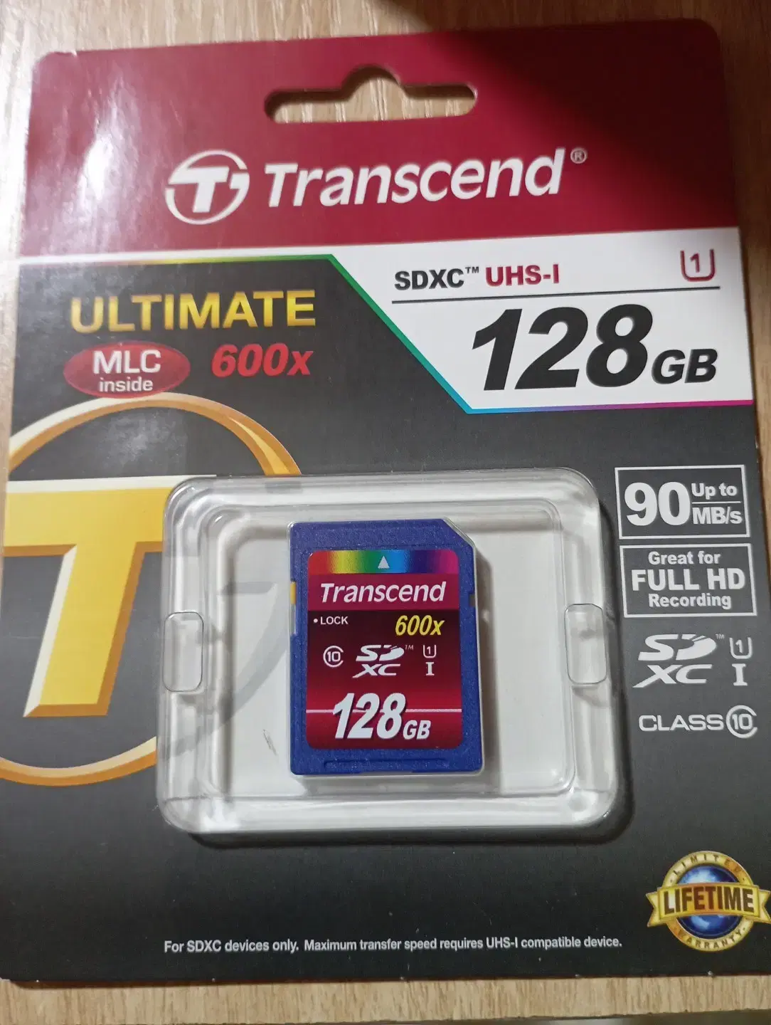 SD카드 128gb 트렌샌드